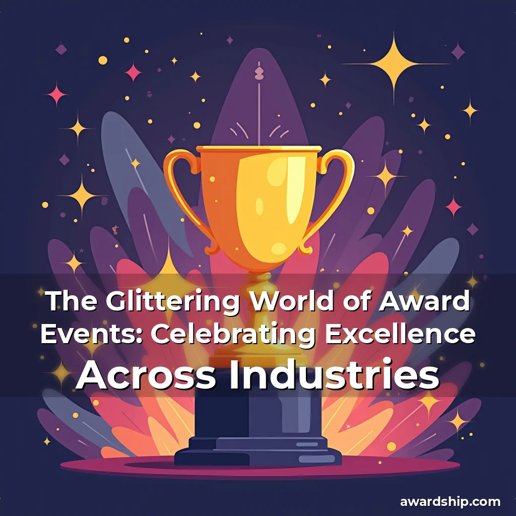 Read more about the article The Glittering World of Award Events: Celebrating Excellence Across Industries