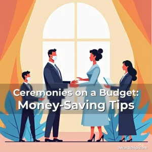 Artistic representation for Ceremonies on a Budget: Money-Saving Tips