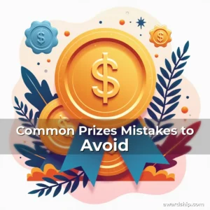 Artistic representation for Common Prizes Mistakes to Avoid