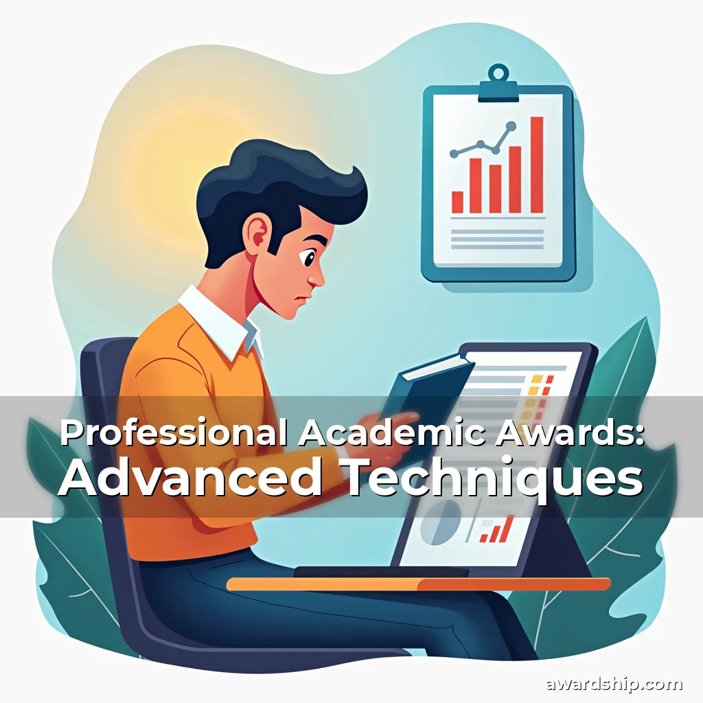 Artistic representation for Professional Academic Awards: Advanced Techniques
