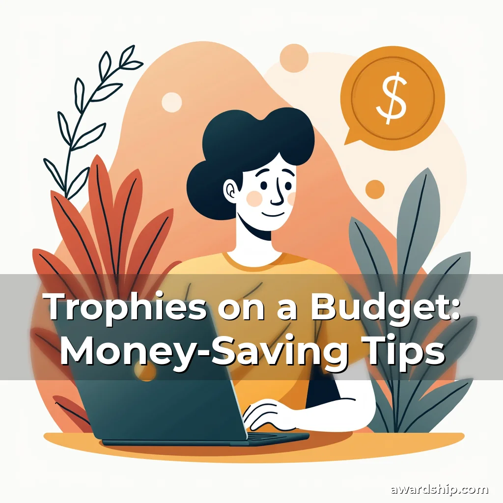 Read more about the article Trophies on a Budget: Money-Saving Tips