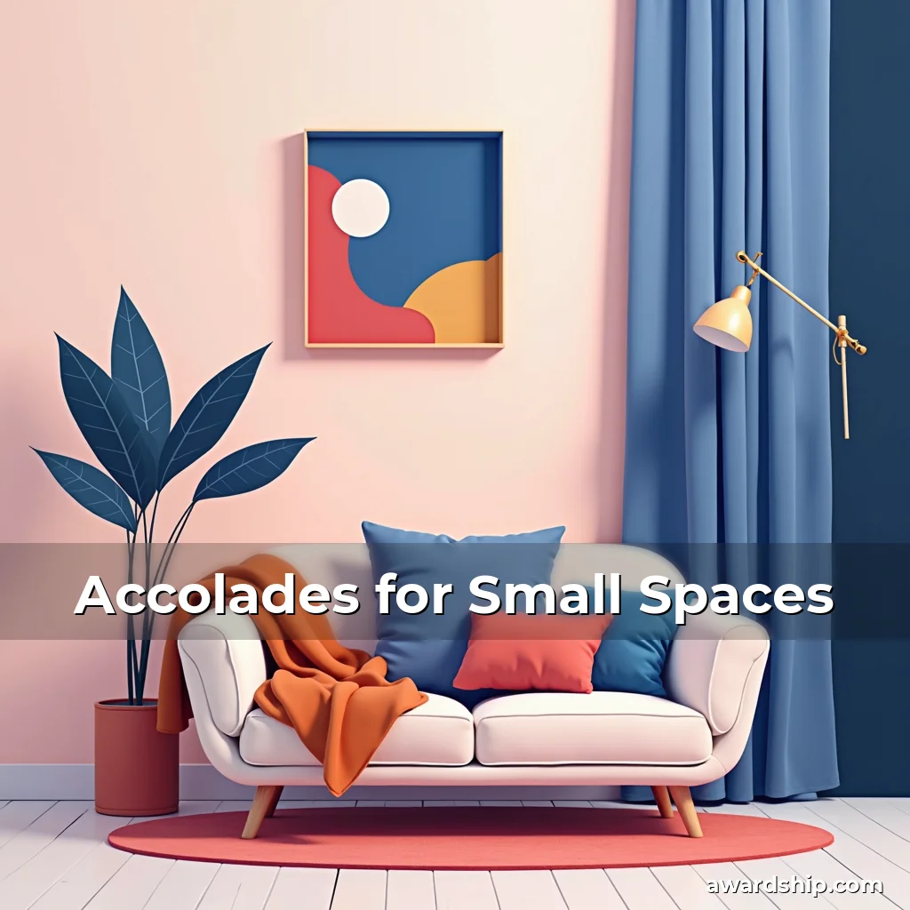 Artistic representation for Accolades for Small Spaces