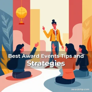 Artistic representation for Best Award Events Tips and Strategies