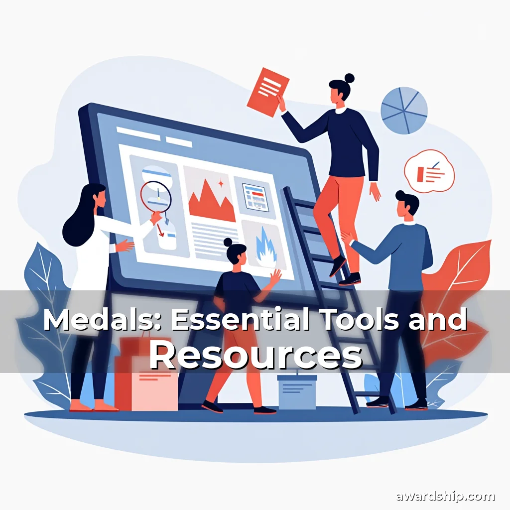 Artistic representation for Medals: Essential Tools and Resources