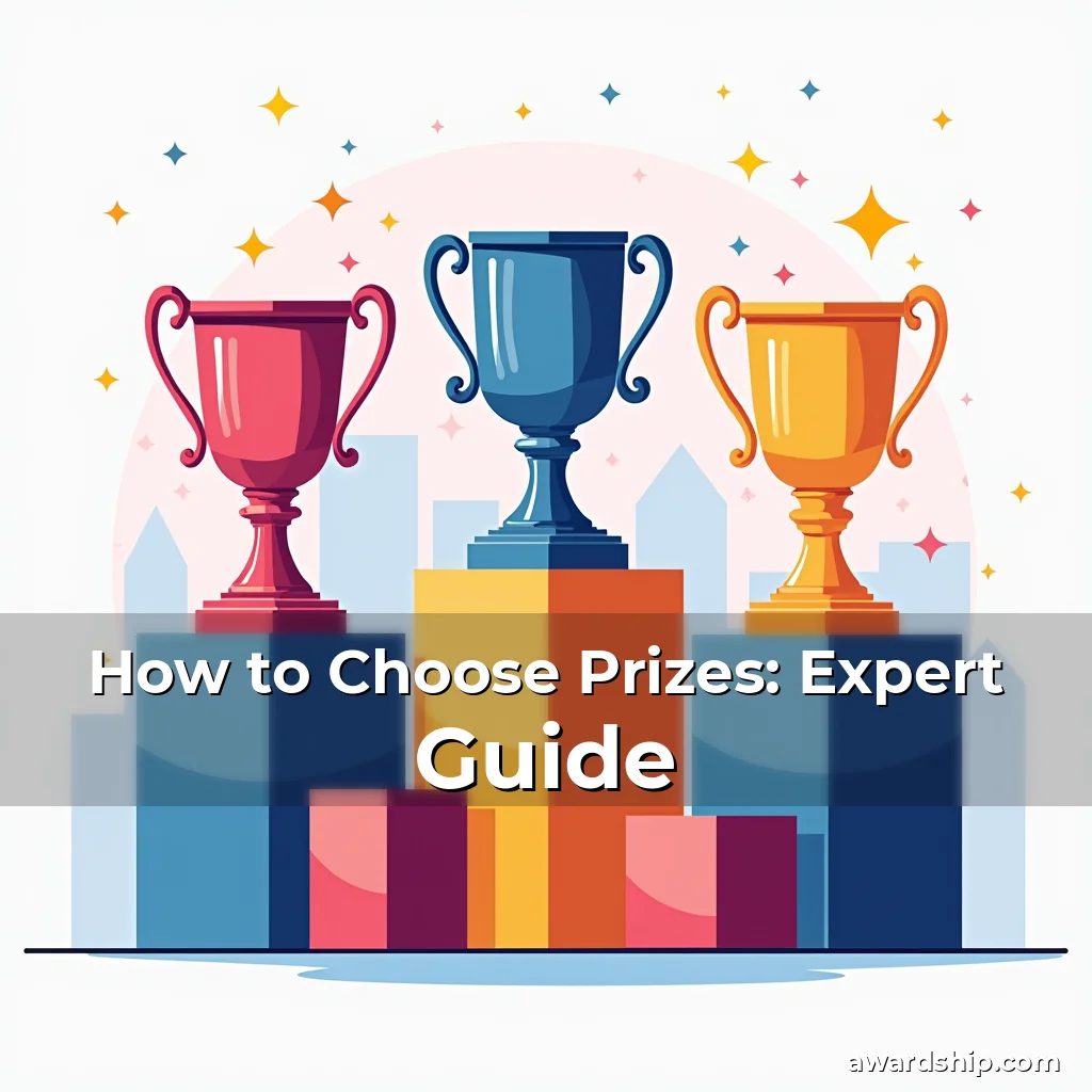Read more about the article How to Choose Prizes: Expert Guide