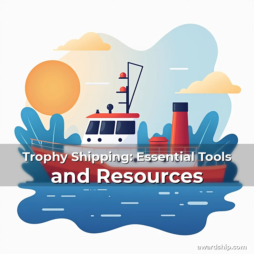 Artistic representation for Trophy Shipping: Essential Tools and Resources