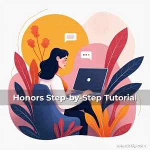 Read more about the article Honors Step-by-Step Tutorial