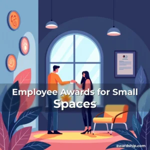 Artistic representation for Employee Awards for Small Spaces