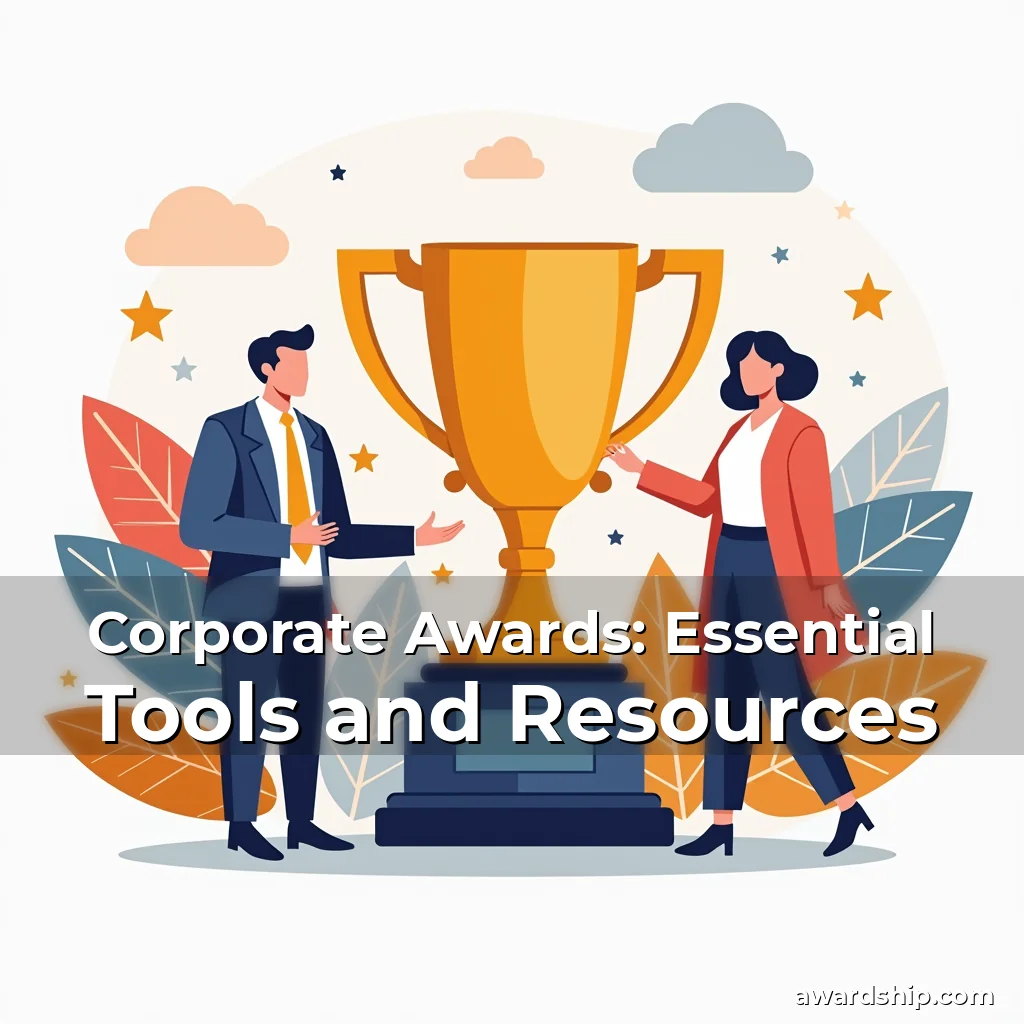 Artistic representation for Corporate Awards: Essential Tools and Resources