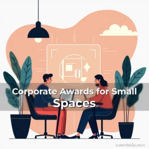 Artistic representation for Corporate Awards for Small Spaces