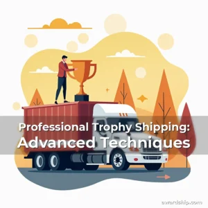 Artistic representation for Professional Trophy Shipping: Advanced Techniques