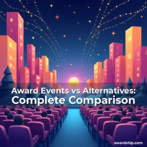 Artistic representation for Award Events vs Alternatives: Complete Comparison