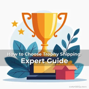 Artistic representation for How to Choose Trophy Shipping: Expert Guide