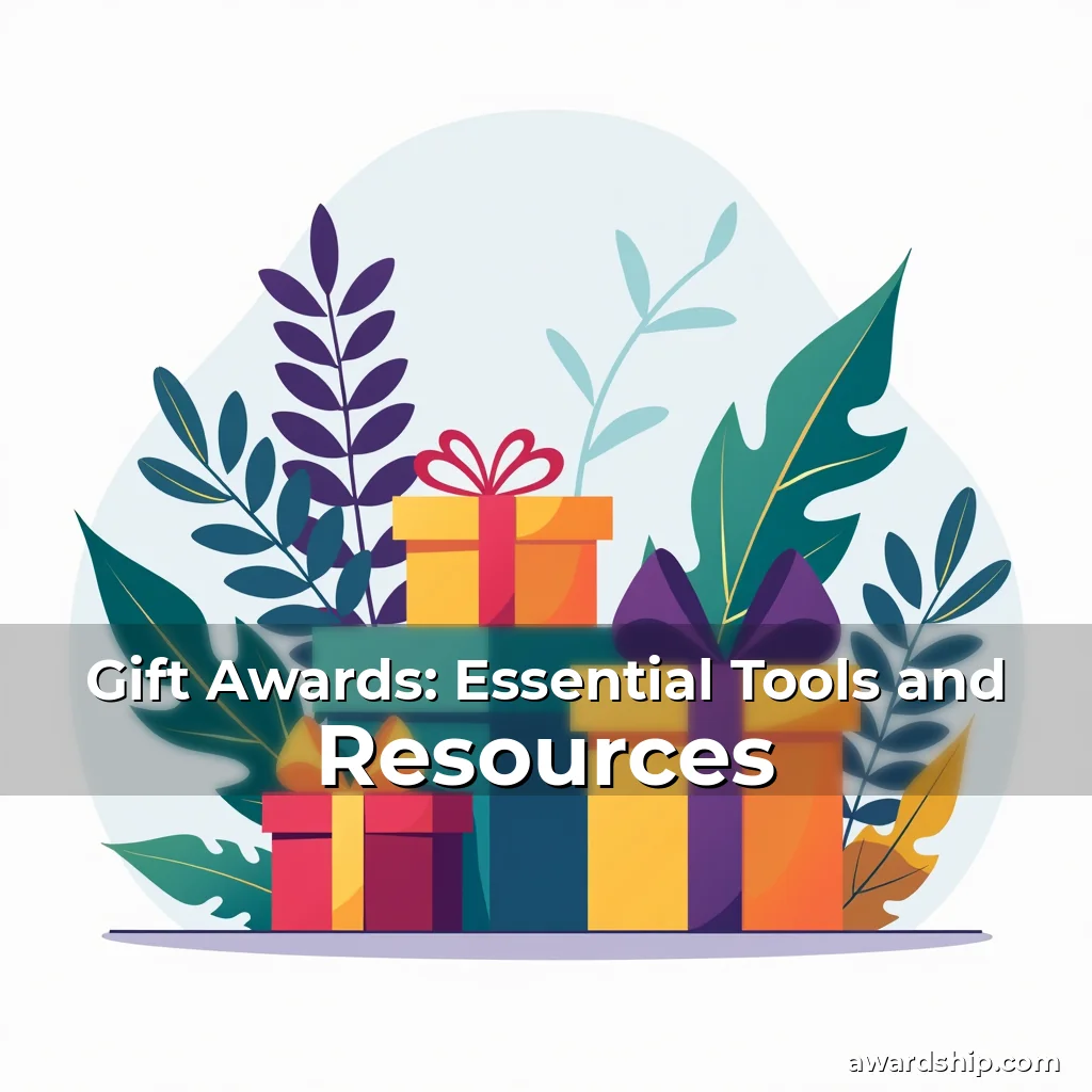 Artistic representation for Gift Awards: Essential Tools and Resources