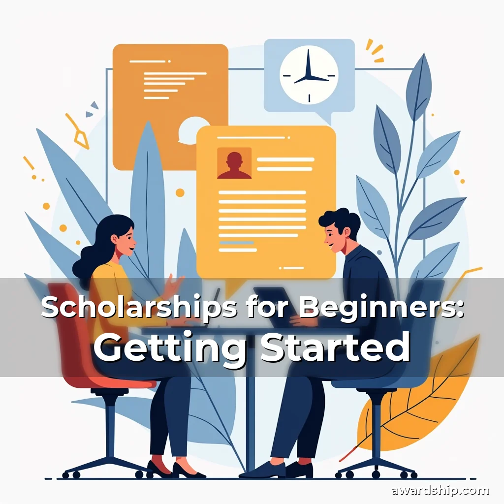 Read more about the article Scholarships for Beginners: Getting Started