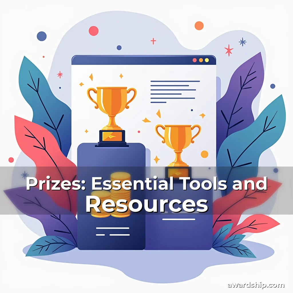 Artistic representation for Prizes: Essential Tools and Resources