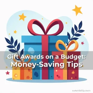 Artistic representation for Gift Awards on a Budget: Money-Saving Tips
