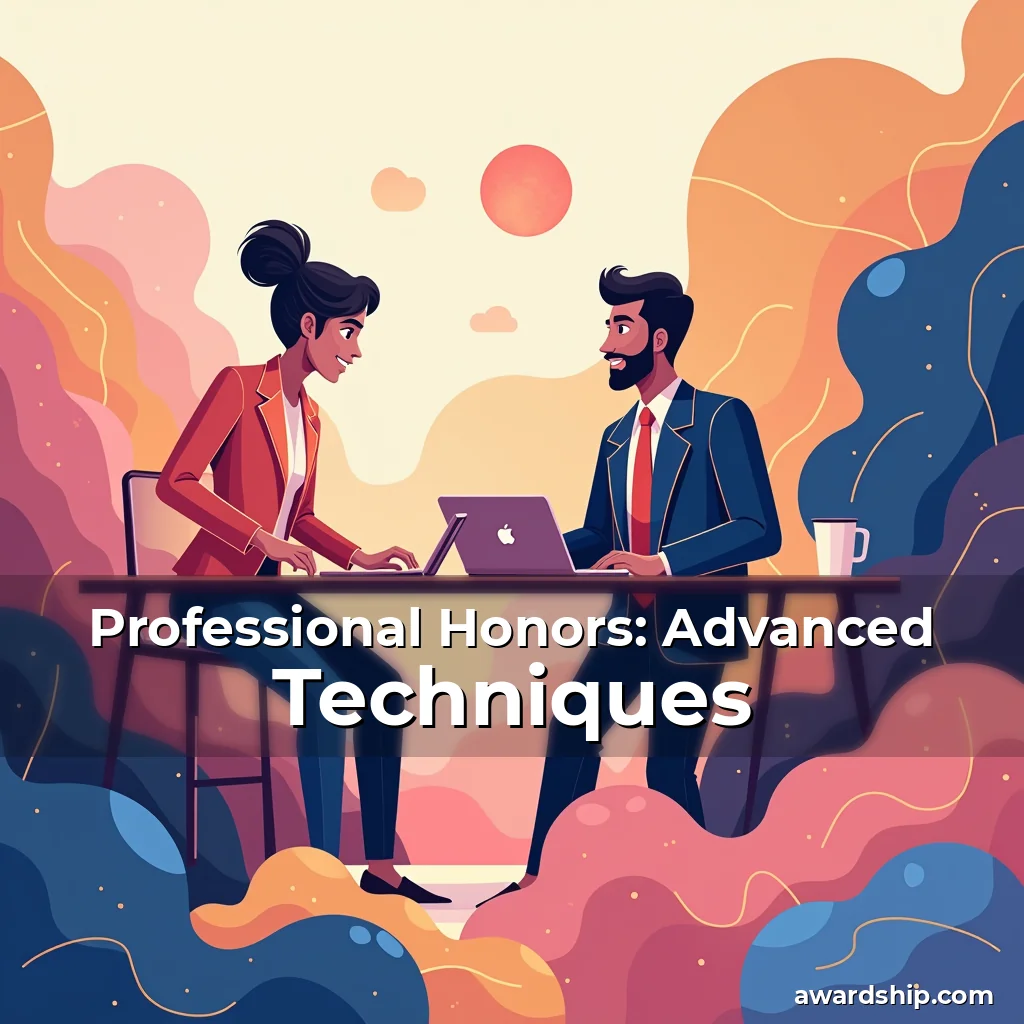 You are currently viewing Professional Honors: Advanced Techniques