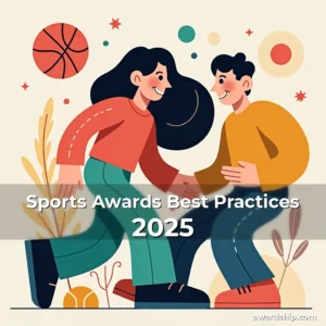 Artistic representation for Sports Awards Best Practices 2025