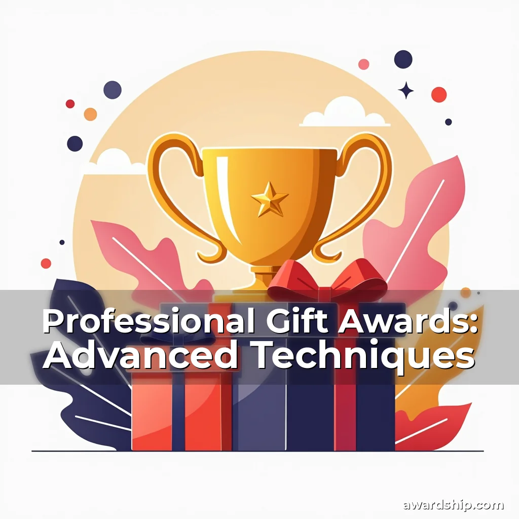 Artistic representation for Professional Gift Awards: Advanced Techniques