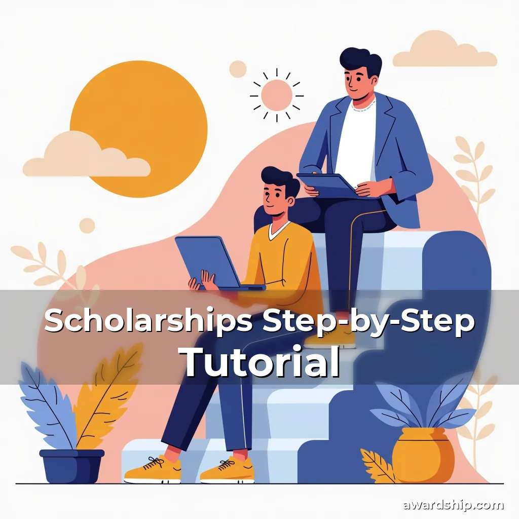 Read more about the article Scholarships Step-by-Step Tutorial