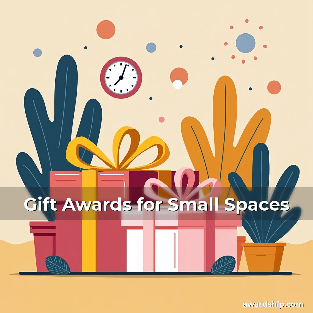 Artistic representation for Gift Awards for Small Spaces
