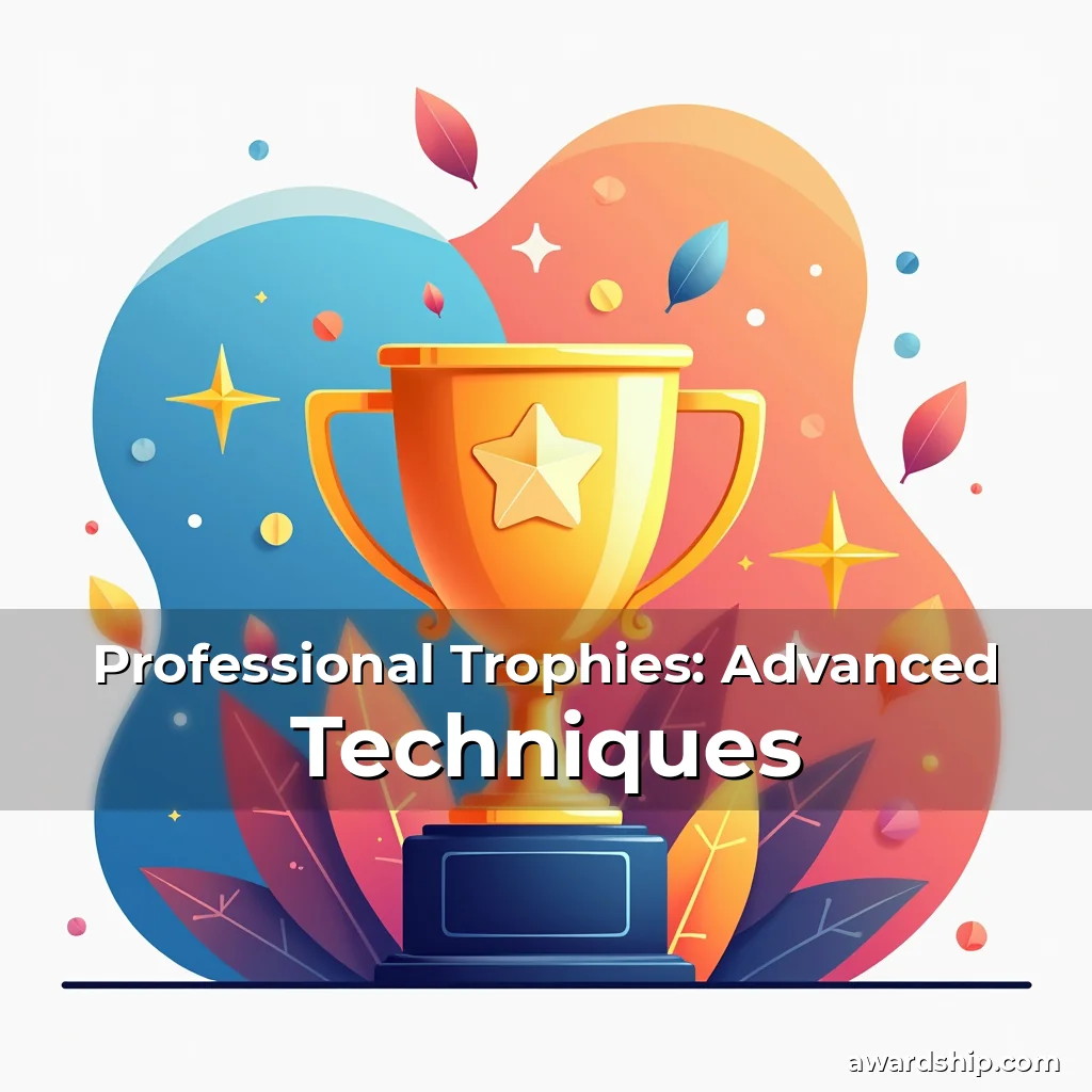 Read more about the article Professional Trophies: Advanced Techniques